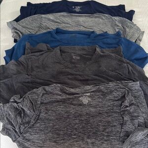Men's Assorted Color T-Shirts 6 gym M tShirts